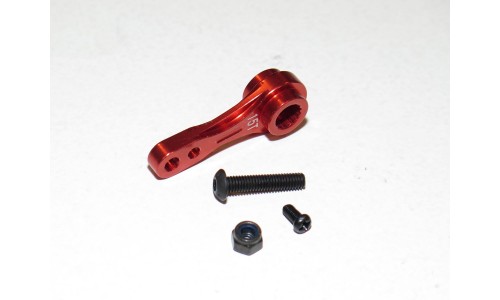 Alloy Steering Servo Arm 15T & 17T - RED | Rovan Sports